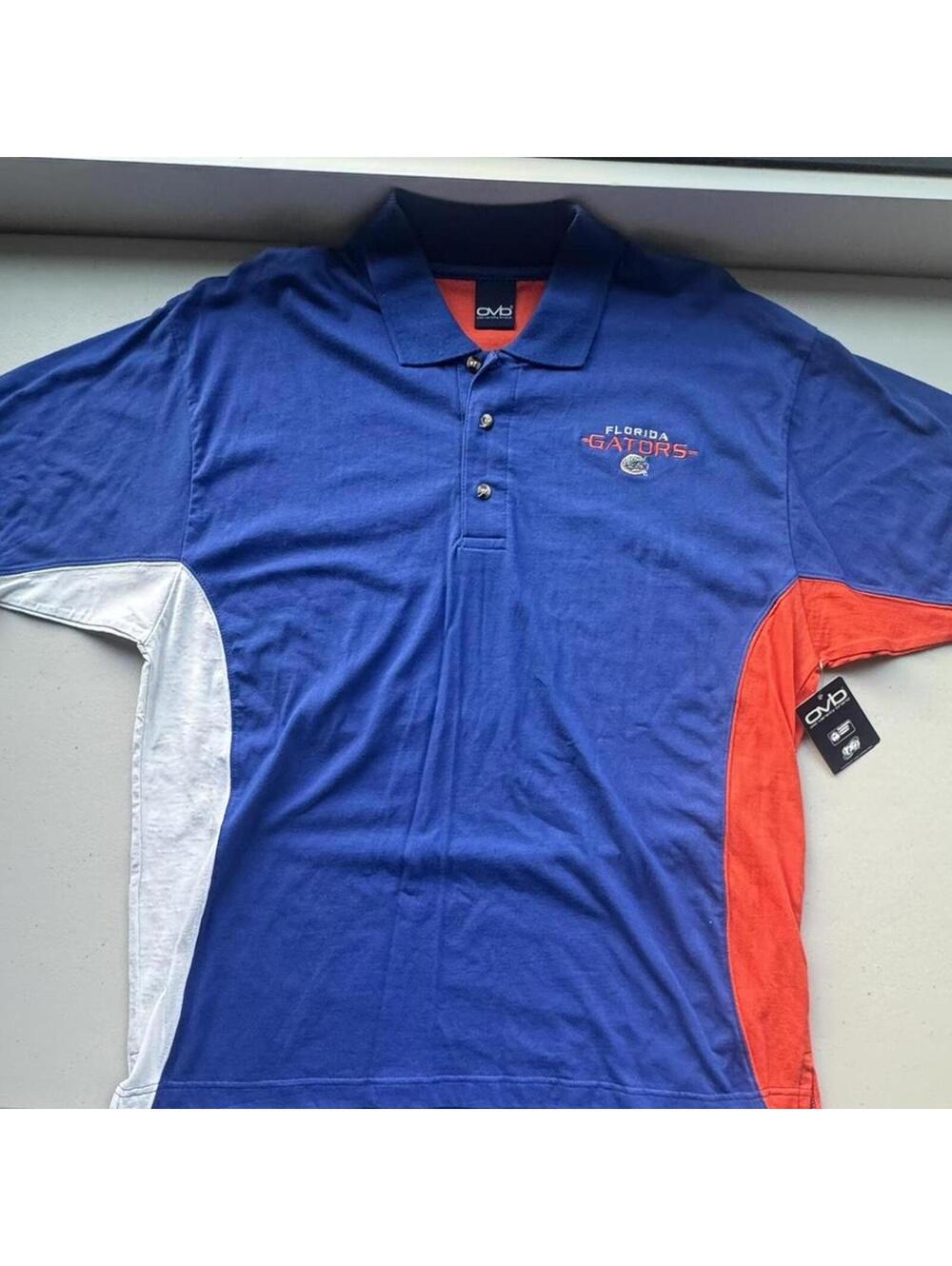 Official Florida Gators polo by Old Varsity Brand (OVB).